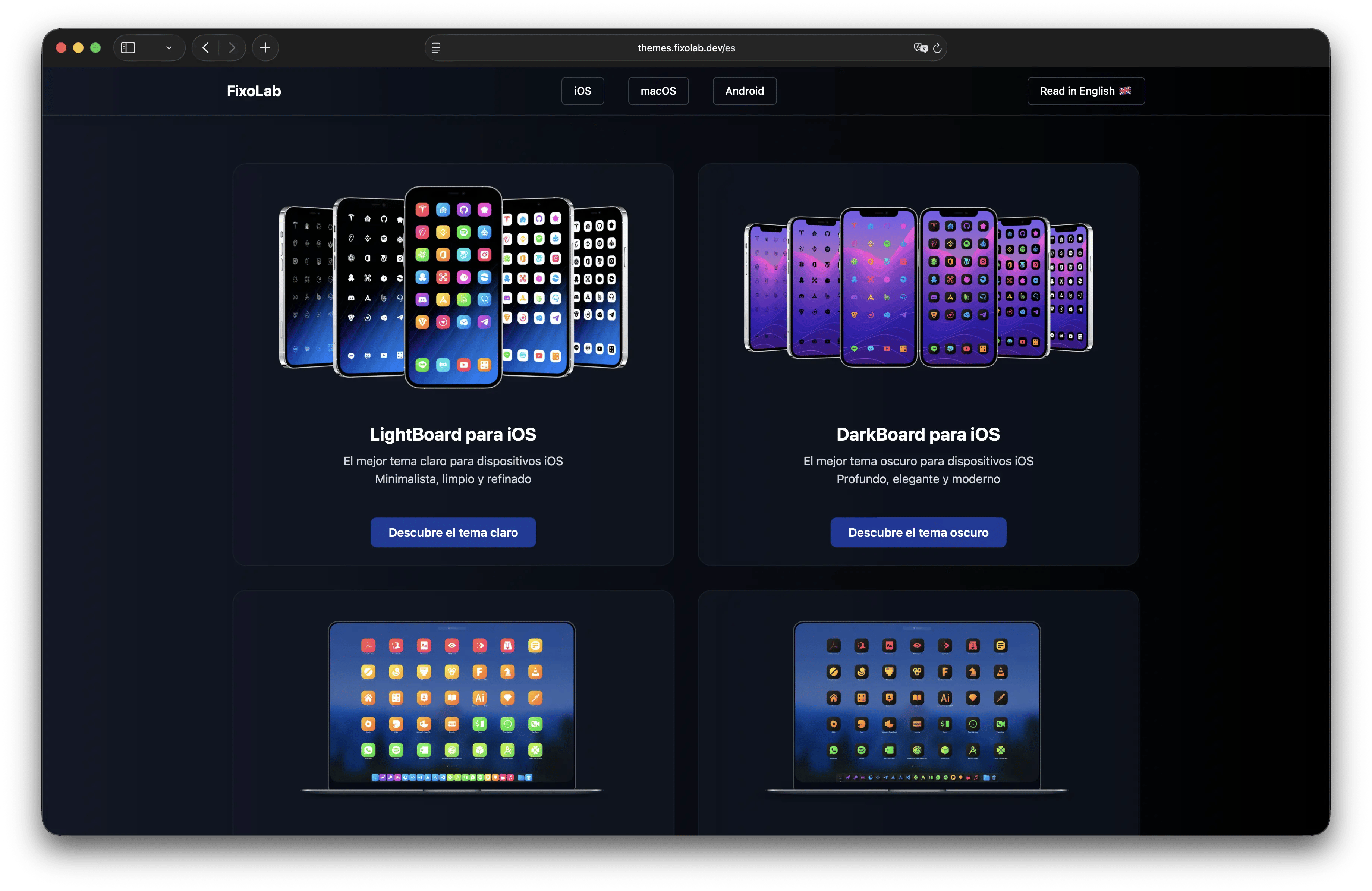 LightBoard y DarkBoard