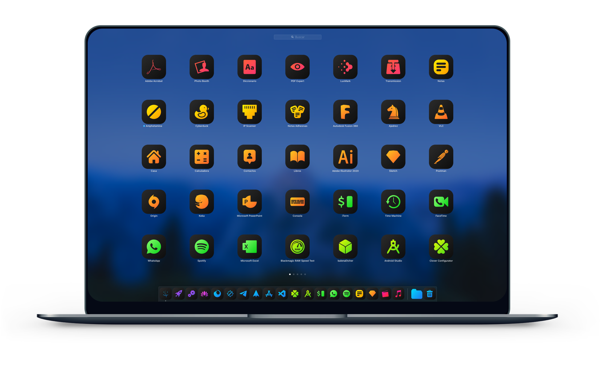 DarkBoard XS for macOS | Premium Dark Theme Pack