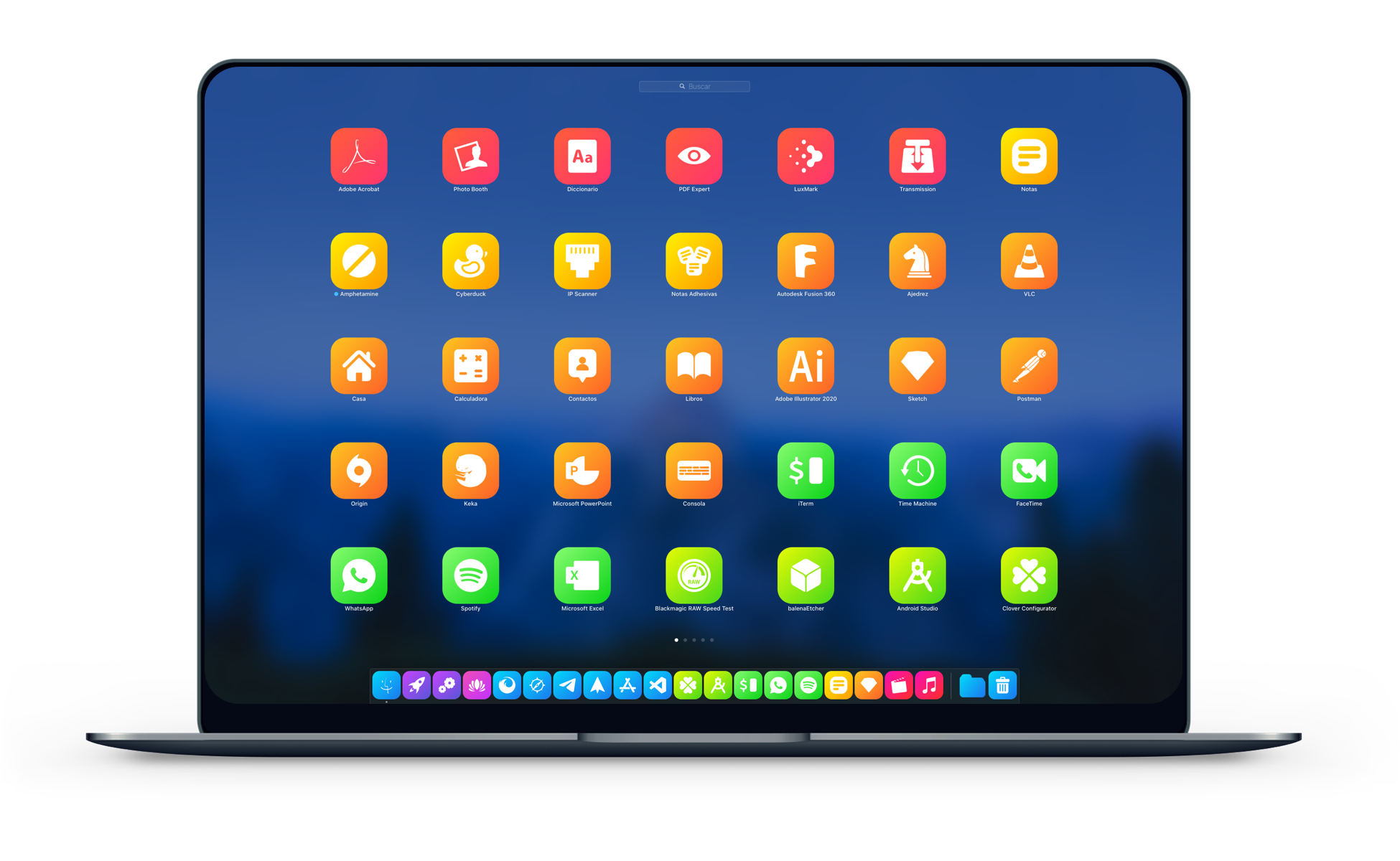 LightBoard XS for macOS | Premium Light Theme Pack