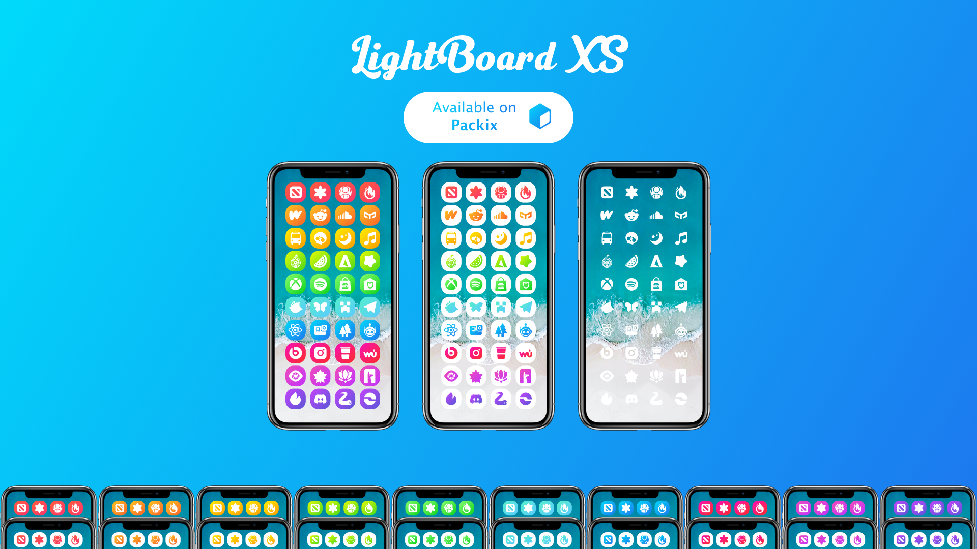 LightBoard XS for iOS | Premium Light Theme Pack