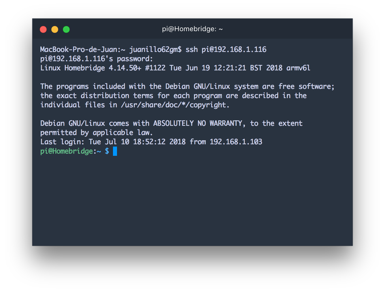 Creality Ender 3 - SSH Connection on macOS/Linux Creality Ender 3 - SSH Connection on macOS/Linux