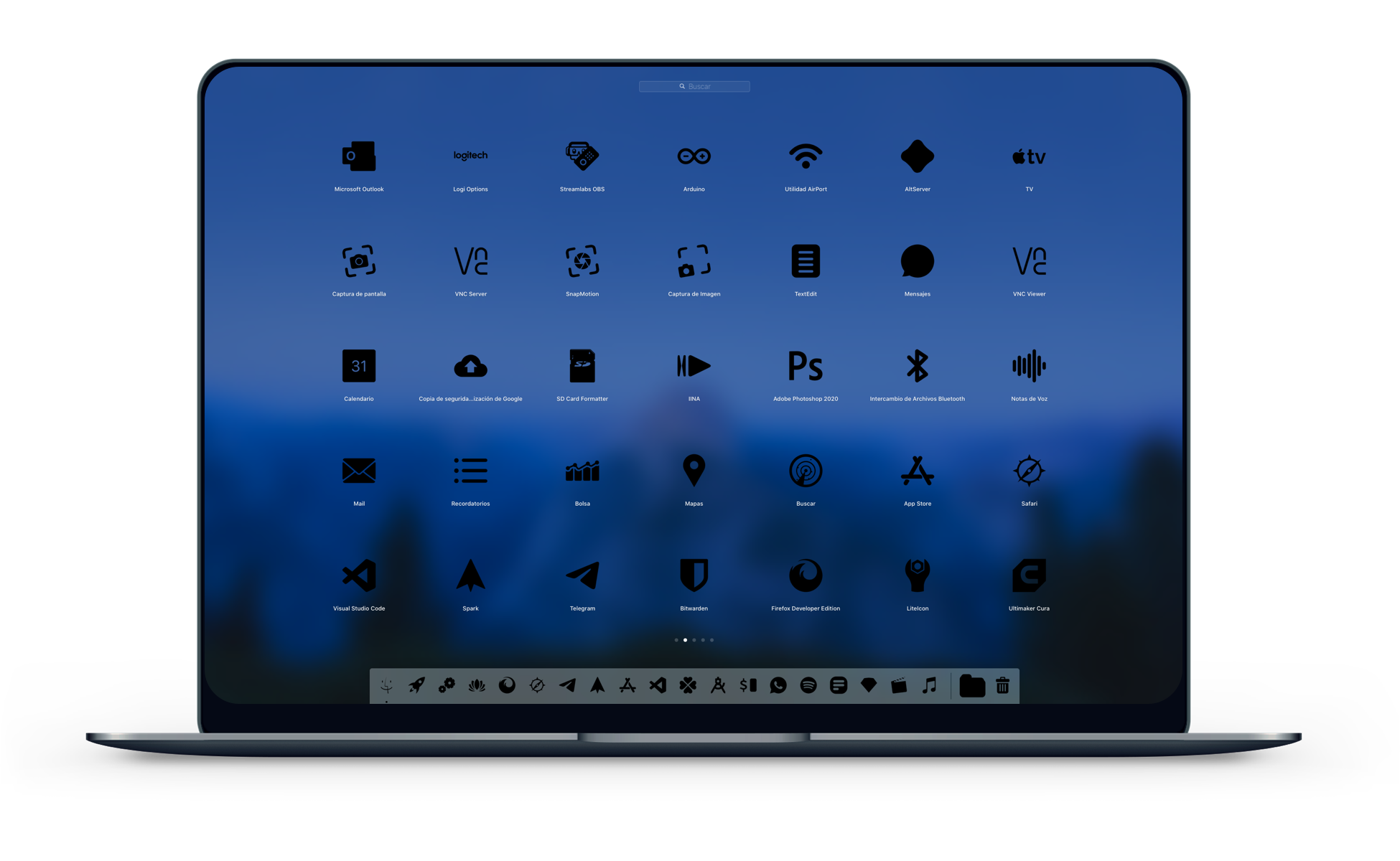 DarkBoard XS macOS - Dark Glyphs App Icons DarkBoard XS macOS 13