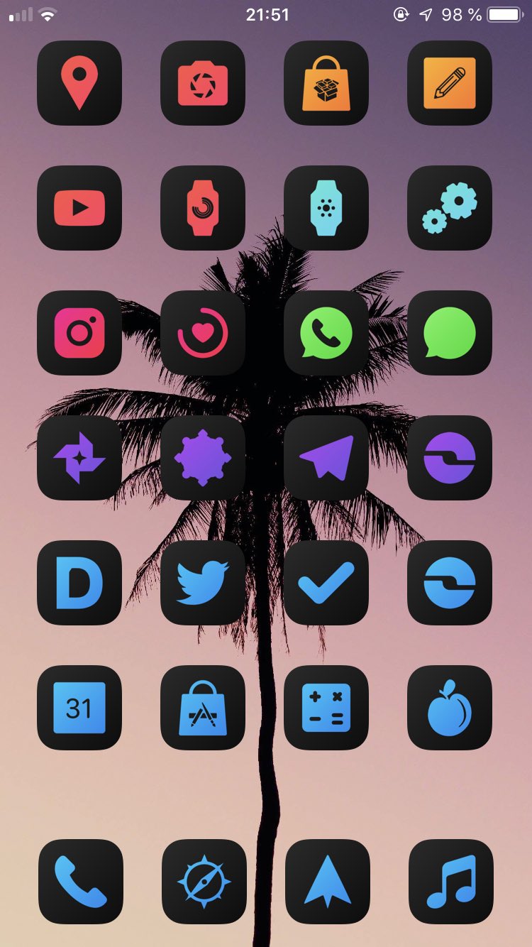 DarkBoard XS User Setup - Custom Home Screen DarkBoard XS 08