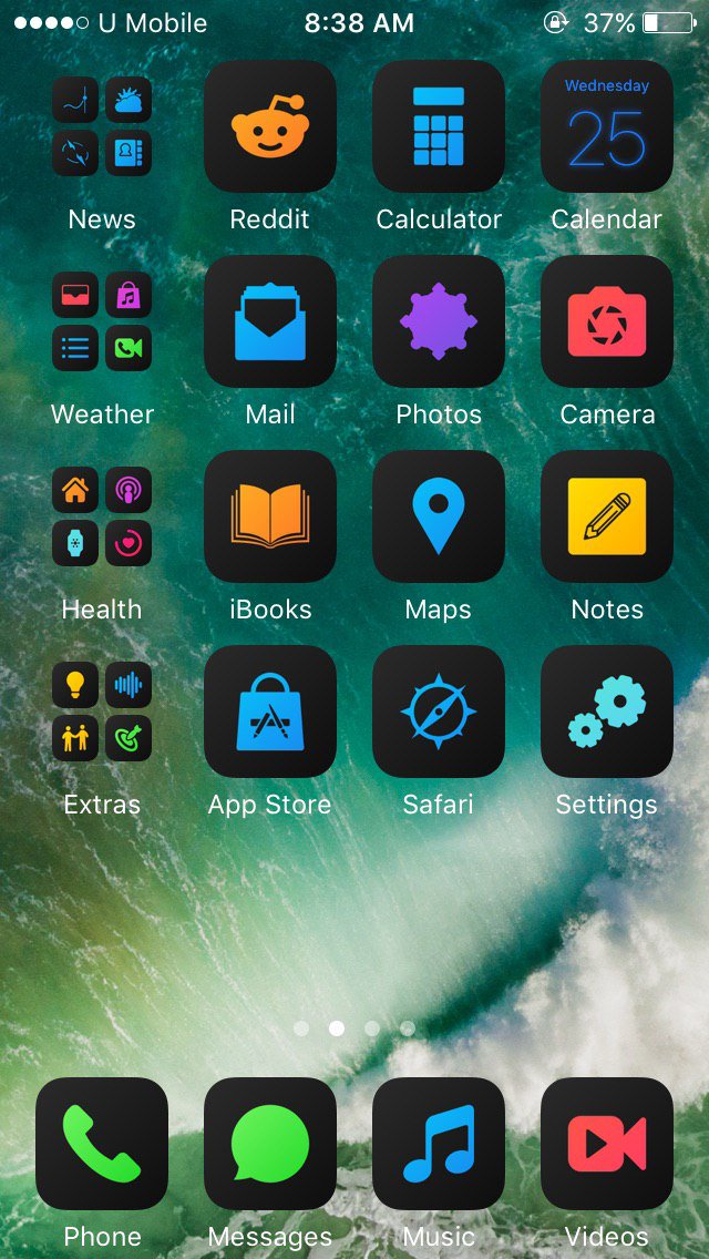 DarkBoard XS User Setup - Theme Showcase DarkBoard XS 13