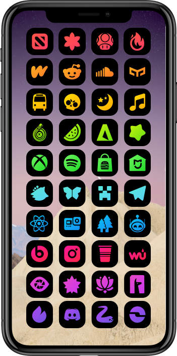 DarkBoard XS Original Theme - Home Screen Setup DarkBoard XS 31