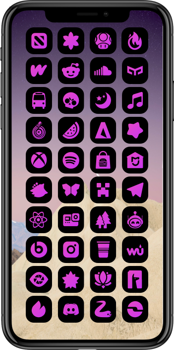 DarkBoard XS TrueDark Theme - Purple Color Variant DarkBoard XS 40
