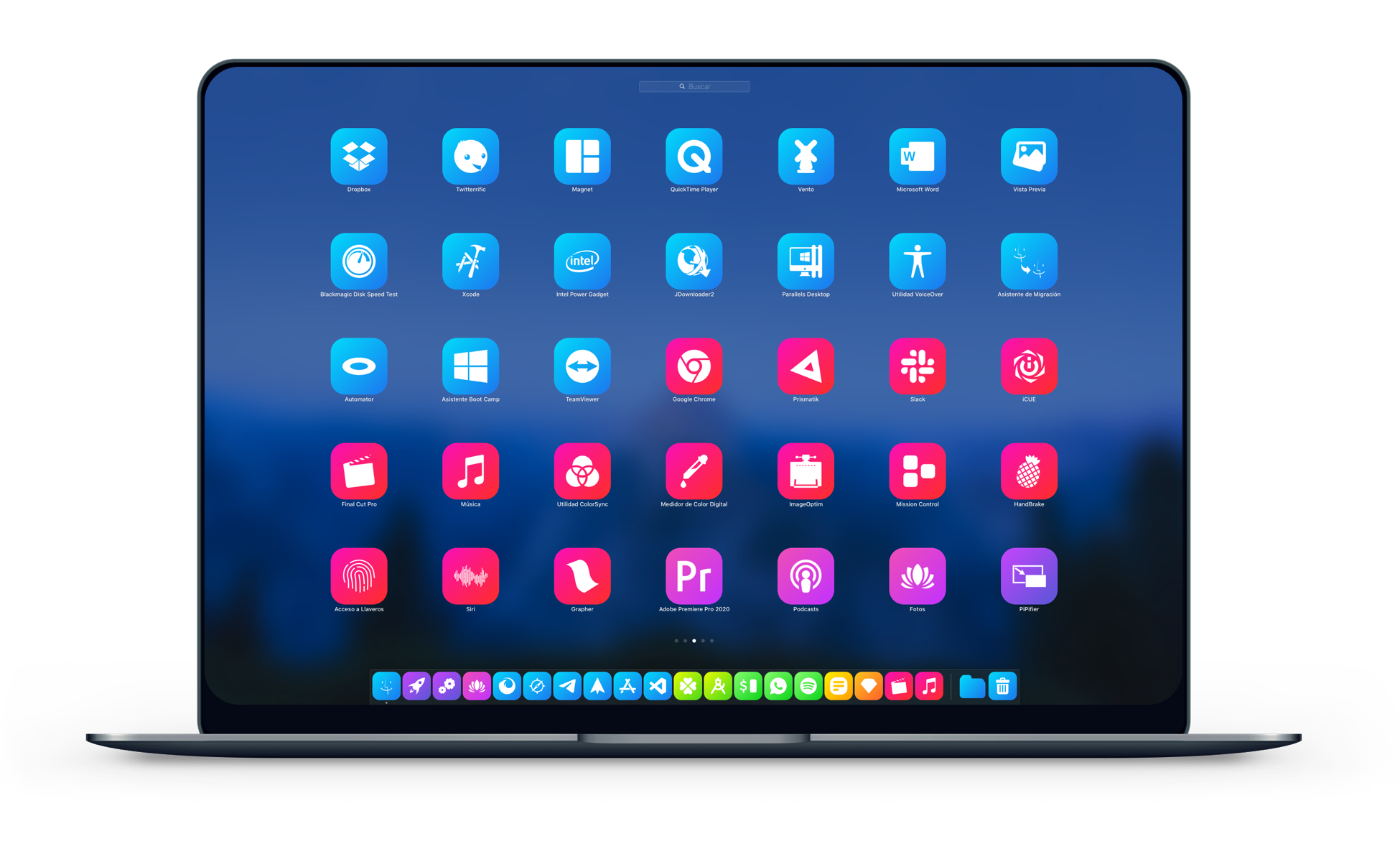 LightBoard XS macOS - Desktop Layout LightBoard XS macOS 02