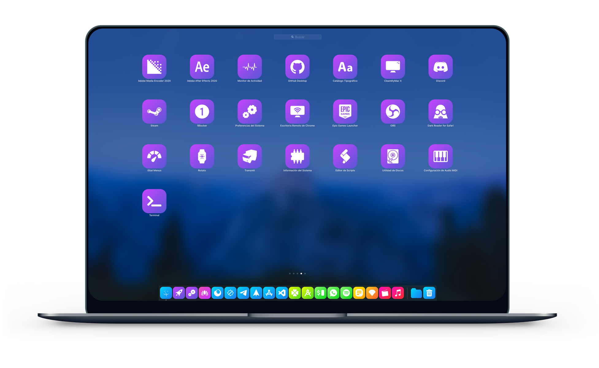 LightBoard XS macOS - Dock Customization LightBoard XS macOS 03