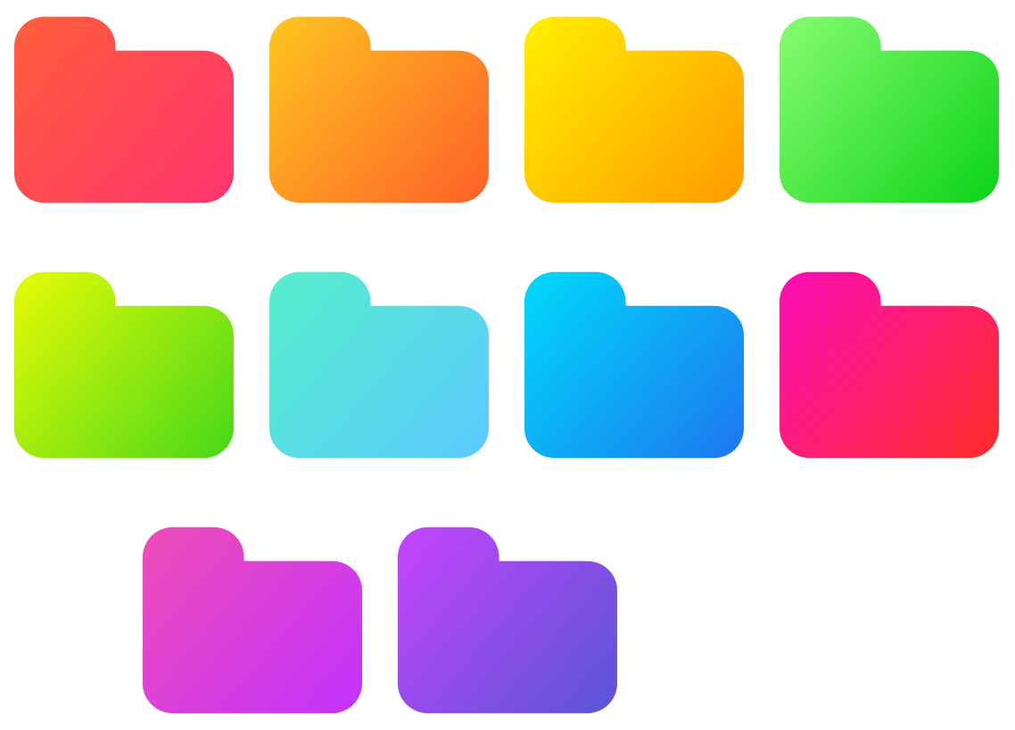 LightBoard XS macOS - Custom Folder Icons LightBoard XS macOS 12