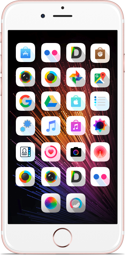 LightBoard Theme - Home Screen Setup LightBoard 03