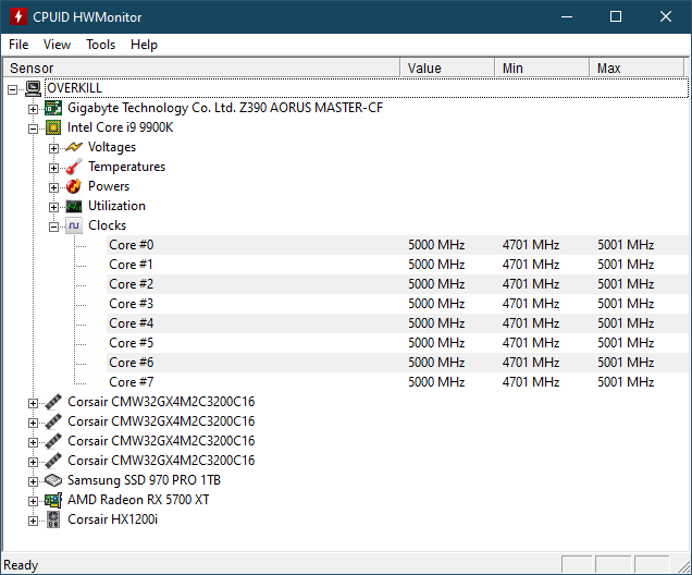 Overkill PC - Component Details and Specifications Overkill 03