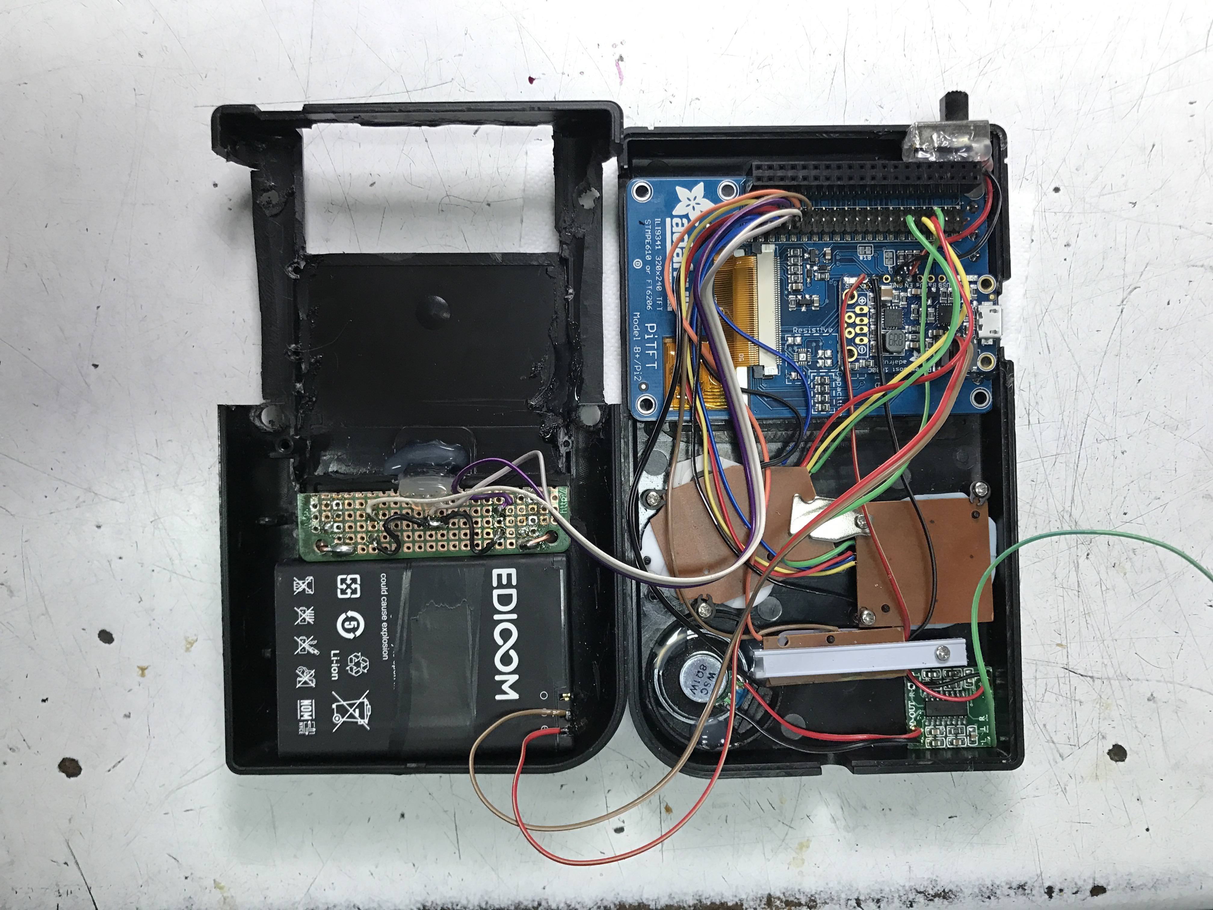PiBoy - GameBoy Classic Case Integration PiBoy 09