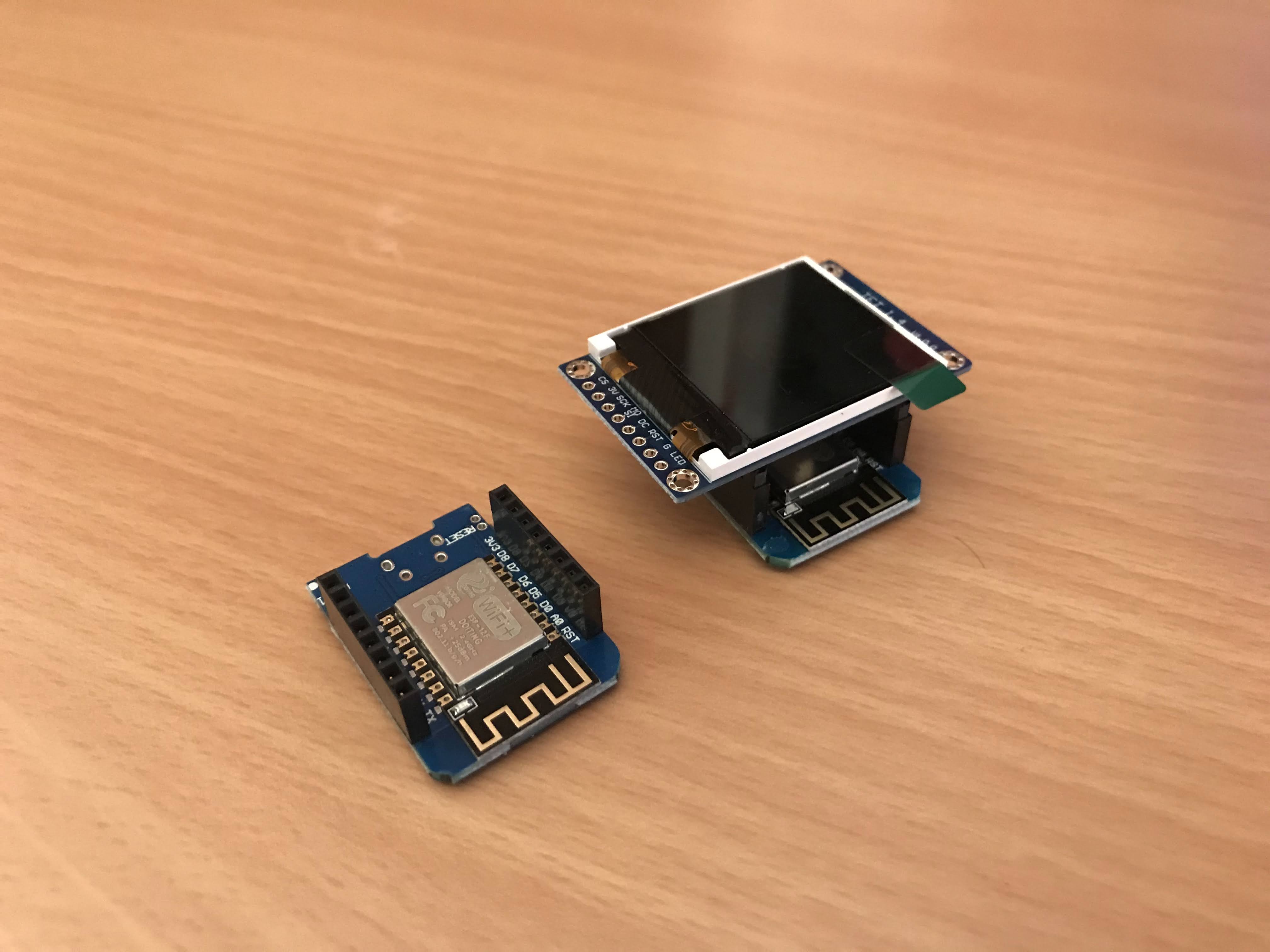Wi-Fi Hardware Monitor - ST7735 Screen Display Wi-Fi Hardware Monitor 03